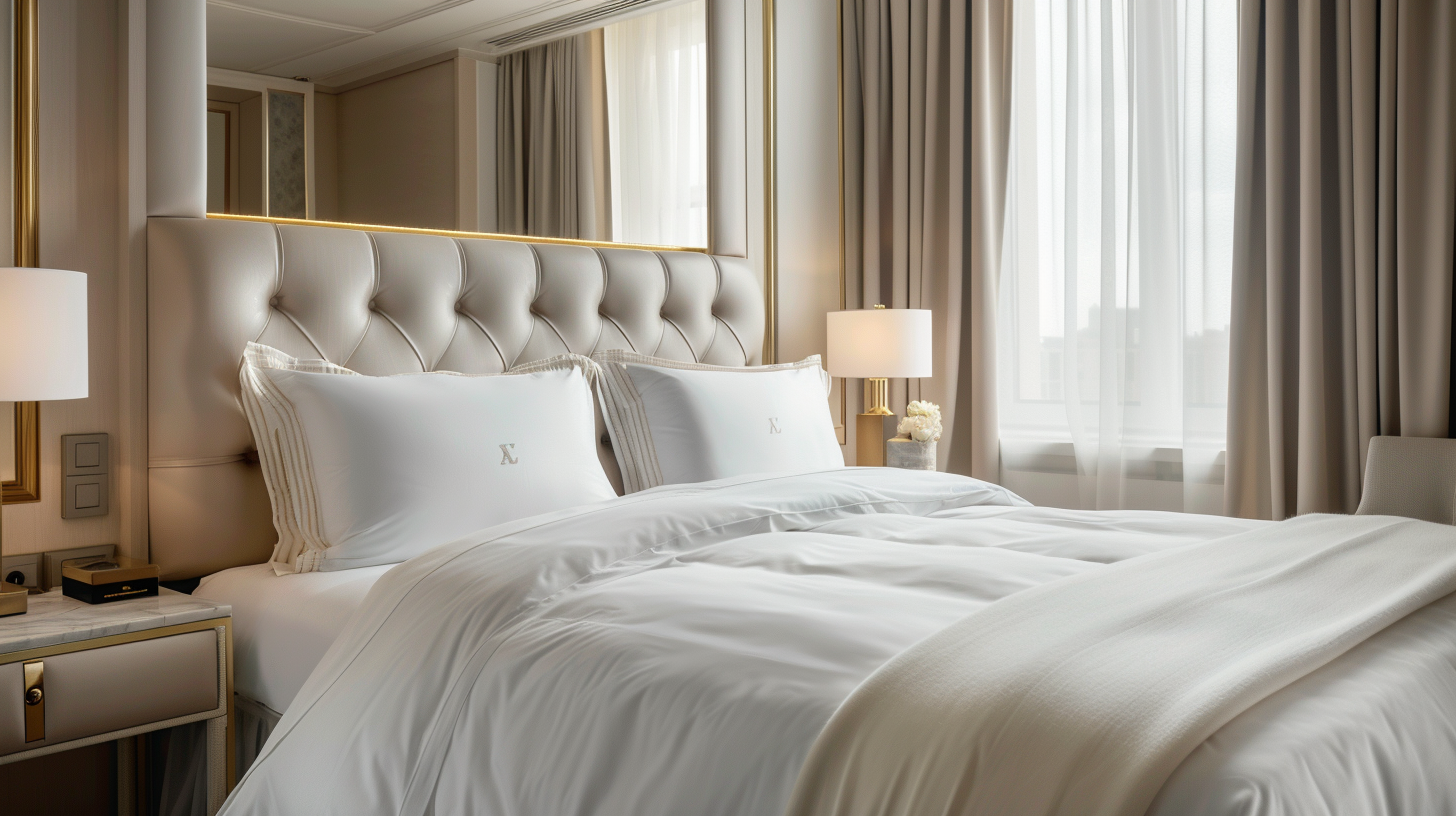 Comment faire un lit dans un hôtel de luxe | Old Money