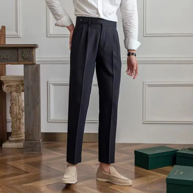 Old Money black suit pants