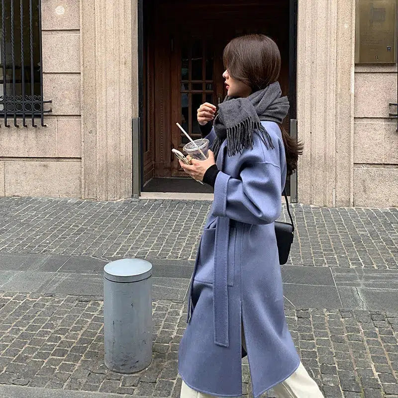 Manteau long classe femme Le Old Money