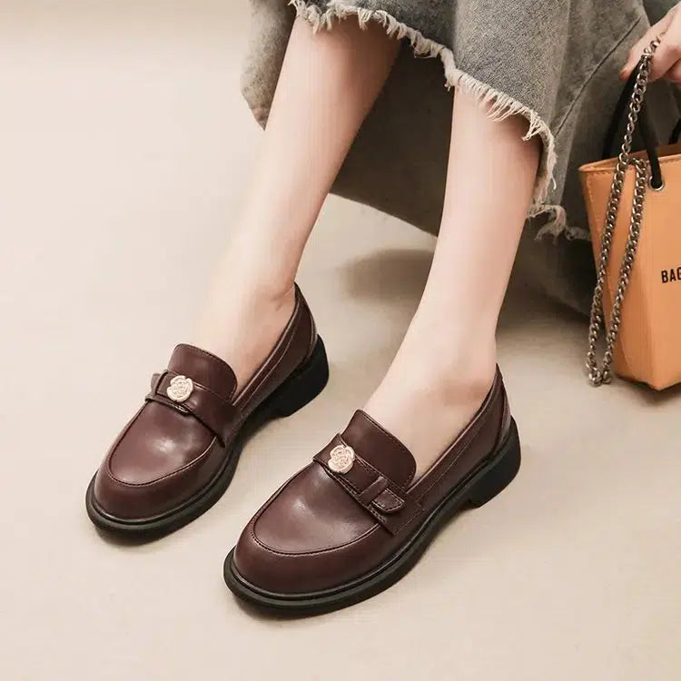 Mocassin femme talon 3 cm Le Old Money