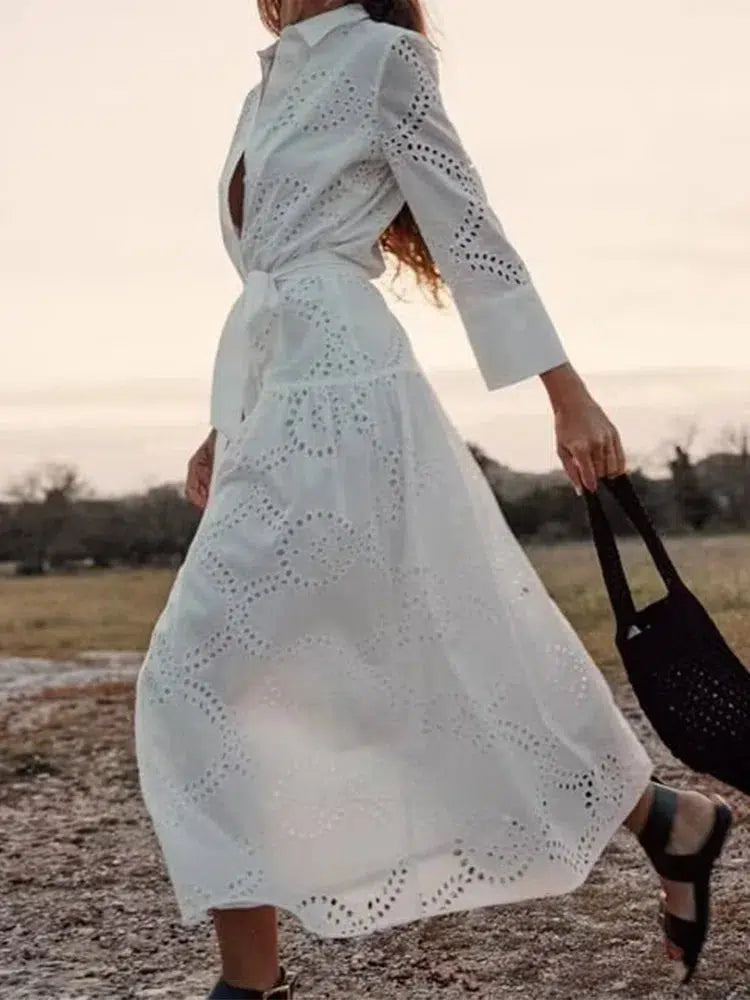 Summer shirt dress
