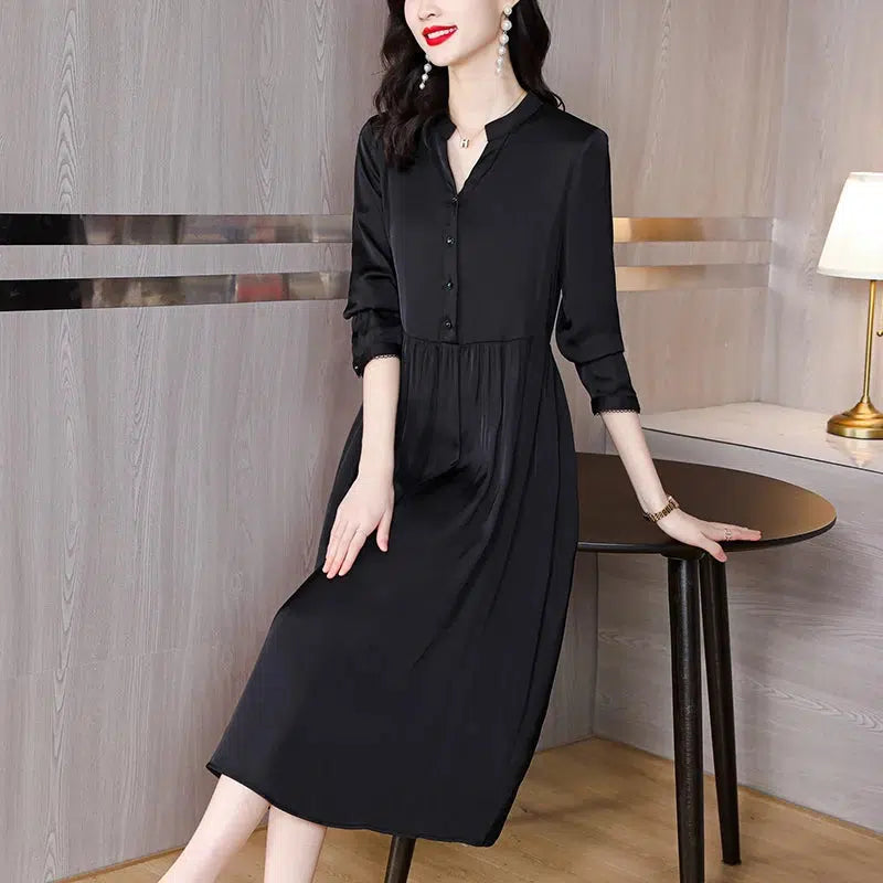 Black Shirt Dress